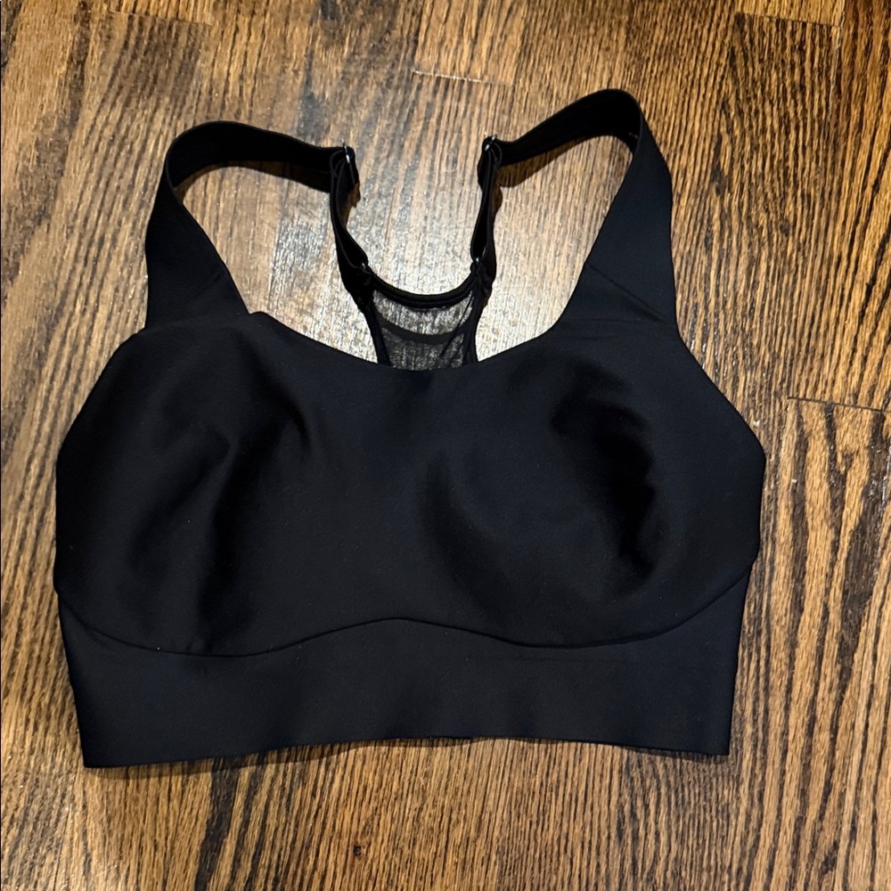 ALO Yoga Black Racerback Sports Bra